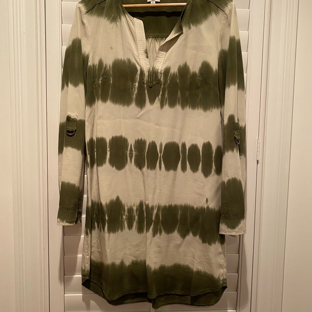 Splendid tie dyed shirt dress Large - Picture 2 of 11